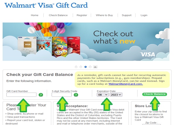 How To Transfer Walmart Gift Card Balance To Another Card