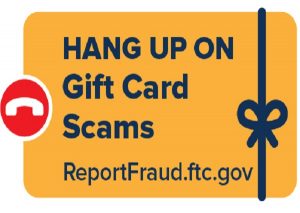how to report gift card scams