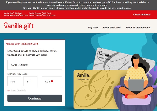 Vanilla Gift Card Balance Check: How to activate Vanilla gift cards & check the balance